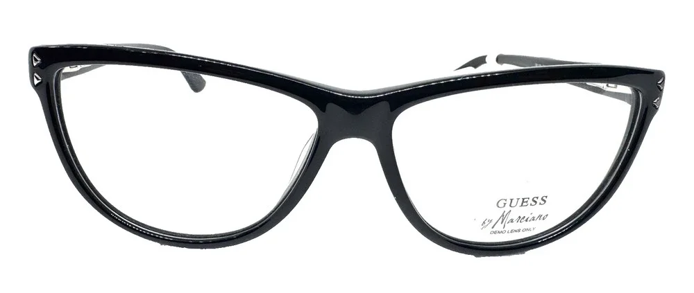 GUESS BY MARCIANO GM126 BLACK EYEGLASSES FRAMES 55-13-135 AUTHENTIC WOMENS